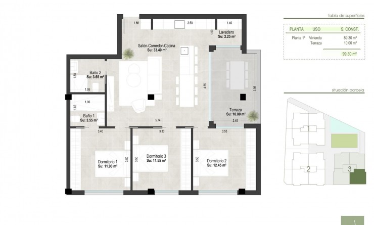 Nieuwbouw woningen - Appartement - San Pedro del Pinatar - CENTRO