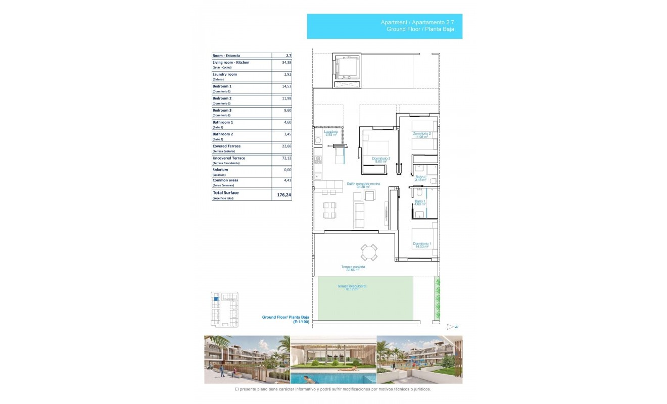 Nieuwbouw woningen - Appartement - Pilar de la Horadada - Playa de las Higuericas