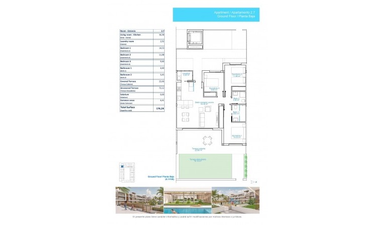 Nieuwbouw woningen - Appartement - Pilar de la Horadada - Playa de las Higuericas