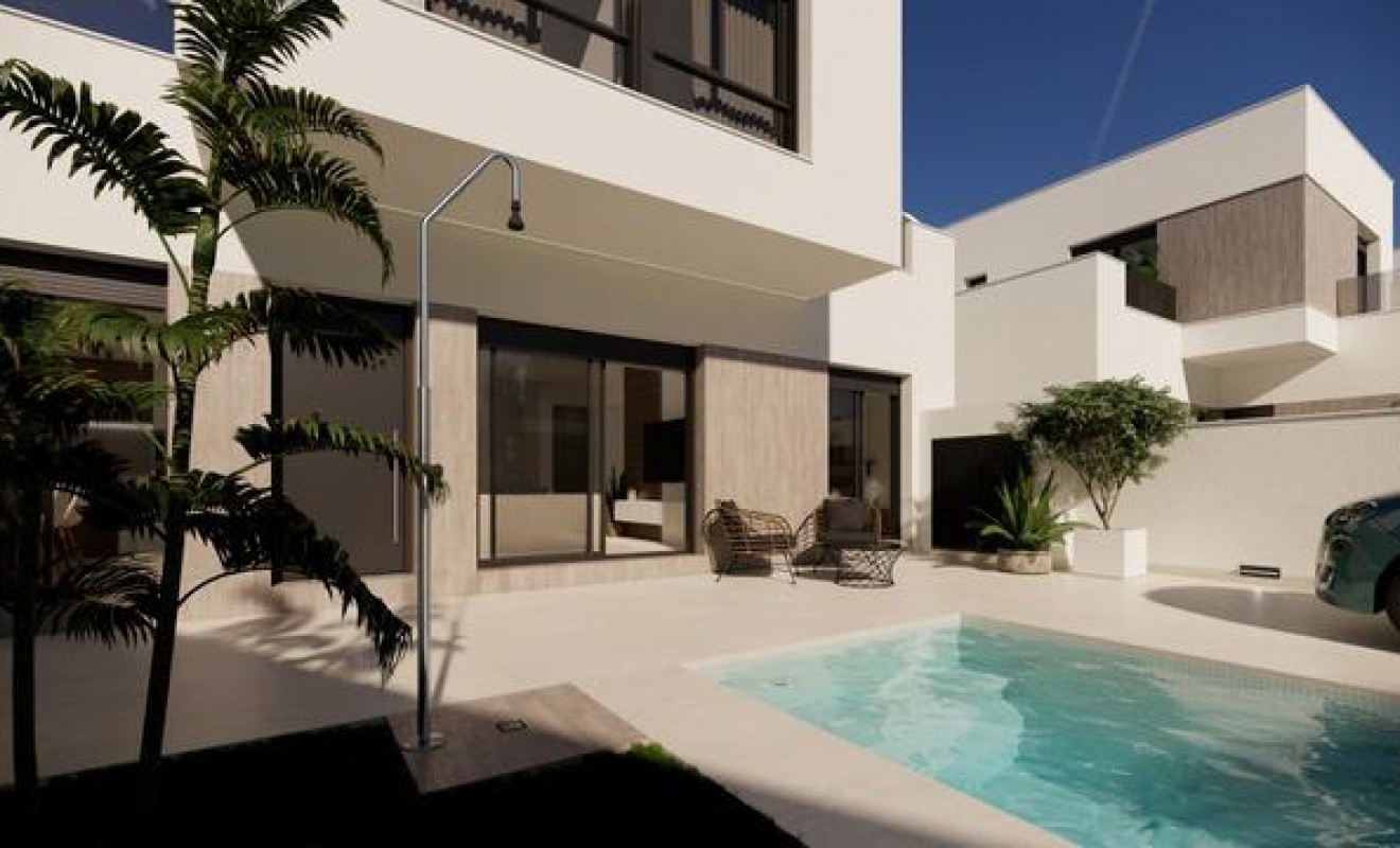 Nieuwbouw woningen - Villa - San Fulgencio - Polideportivo