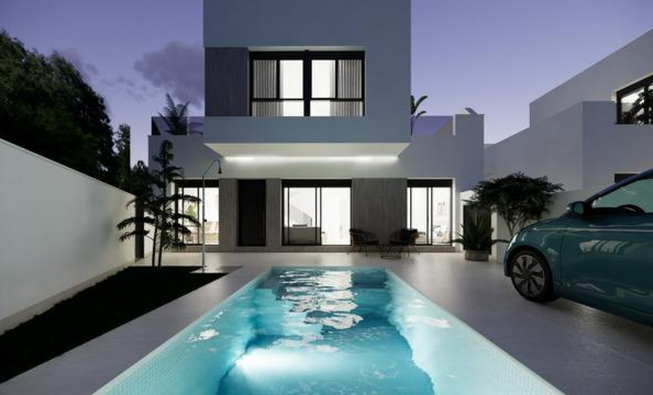 Nieuwbouw woningen - Villa - San Fulgencio - Polideportivo