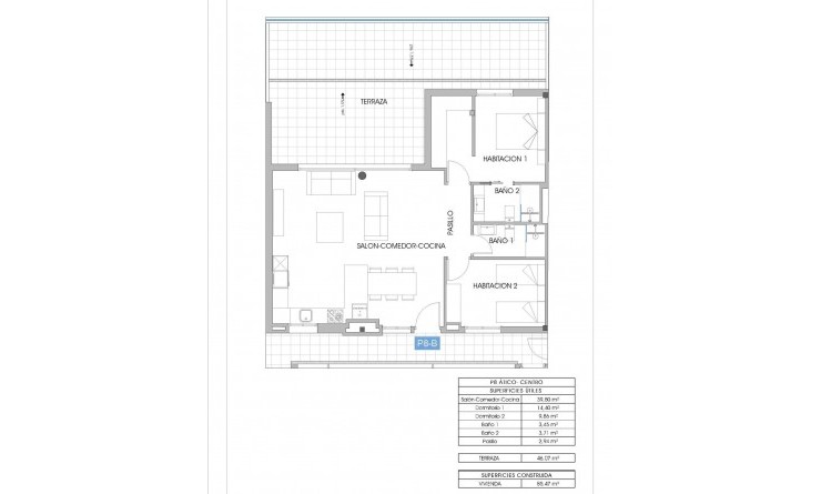 Nieuwbouw woningen - Penthouse - Villajoyosa - Cala de Finestrat