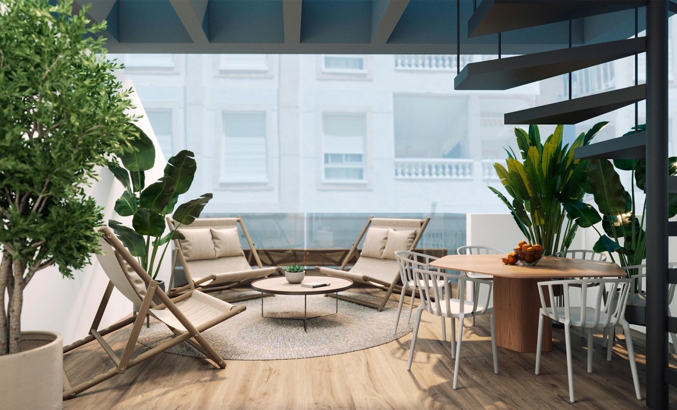 Nieuwbouw woningen - Penthouse - Torrevieja - Playa de El Cura