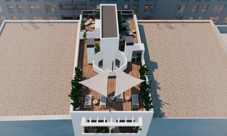 Nieuwbouw woningen - Penthouse - Torrevieja - Playa de El Cura