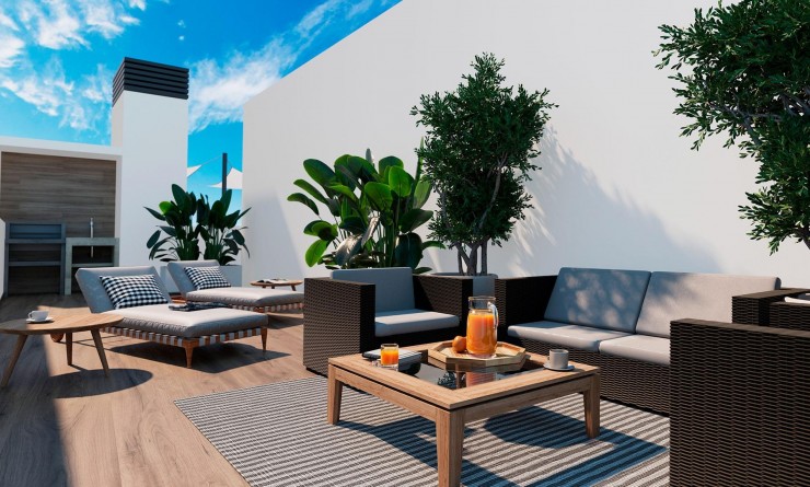 Nieuwbouw woningen - Penthouse - Torrevieja - Playa de El Cura