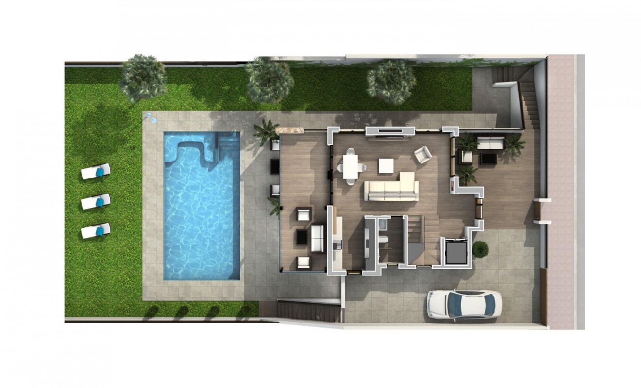 Nieuwbouw woningen - Villa - Rojales - Golf La Marquesa (Ciudad Quesada)