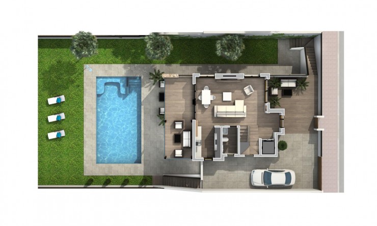 Nieuwbouw woningen - Villa - Rojales - Golf La Marquesa (Ciudad Quesada)