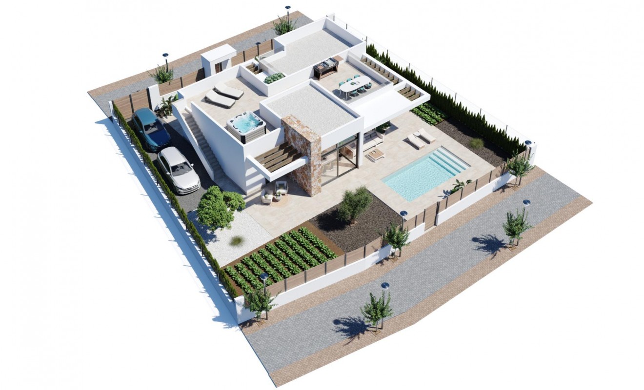 Nieuwbouw woningen - Villa - Fuente Álamo - Hacienda del Alamo