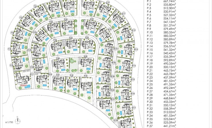 Nieuwbouw woningen - Villa - Fuente Álamo - Hacienda del Alamo