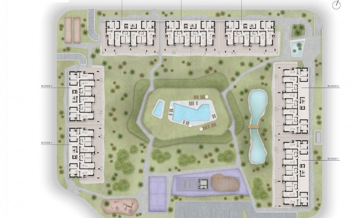 Nieuwbouw woningen - Penthouse - Torrevieja - La siesta