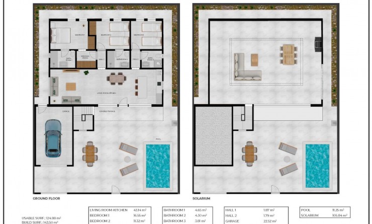 Nieuwbouw woningen - Villa - Fuente Álamo - La Pinilla