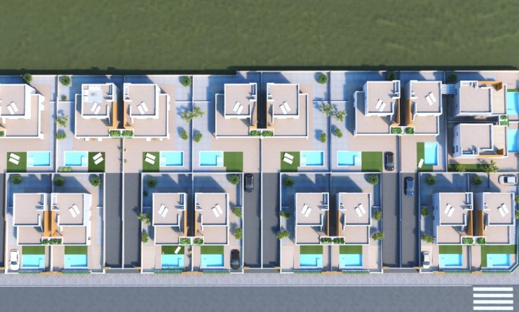 Nieuwbouw woningen - Villa - Pilar de la Horadada - Polideportivo