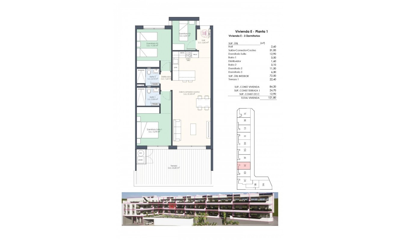 Nieuwbouw woningen - Appartement - Benijofar - Pueblo