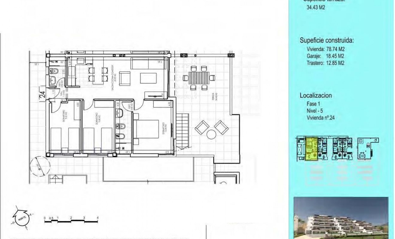 Nieuwbouw woningen - Penthouse - Vera - Vera playa