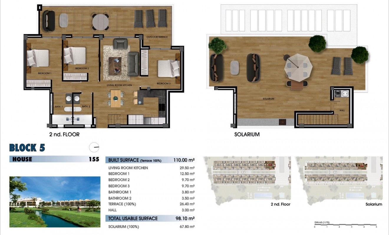 Nieuwbouw woningen - Penthouse - Los Alcázares - La Serena Golf