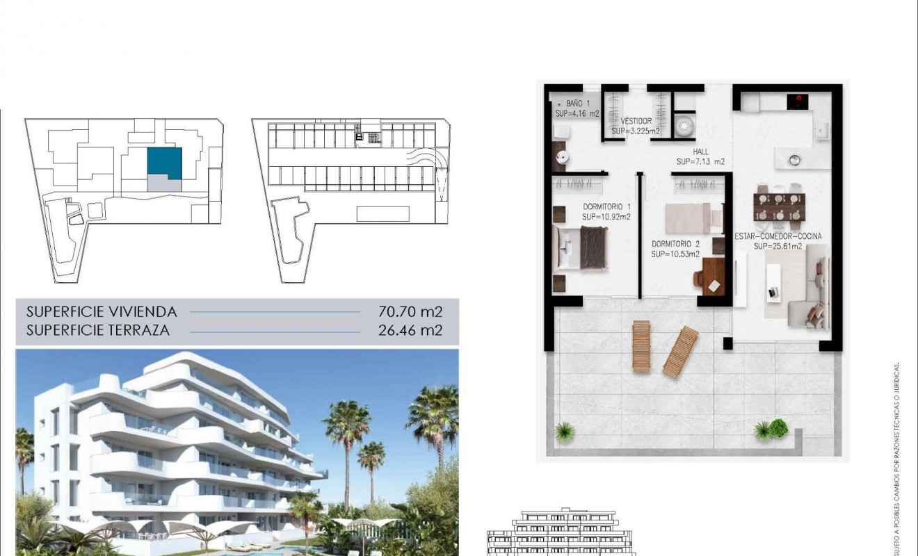 Nieuwbouw woningen - Appartement - Pilar de la Horadada - Mil Palmeras