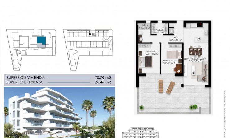 Nieuwbouw woningen - Appartement - Pilar de la Horadada - Mil Palmeras