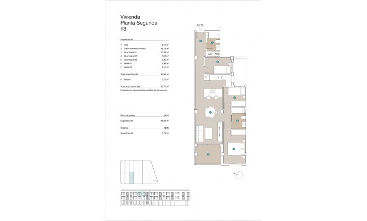 Nieuwbouw woningen - Penthouse - Jacarilla - pueblo