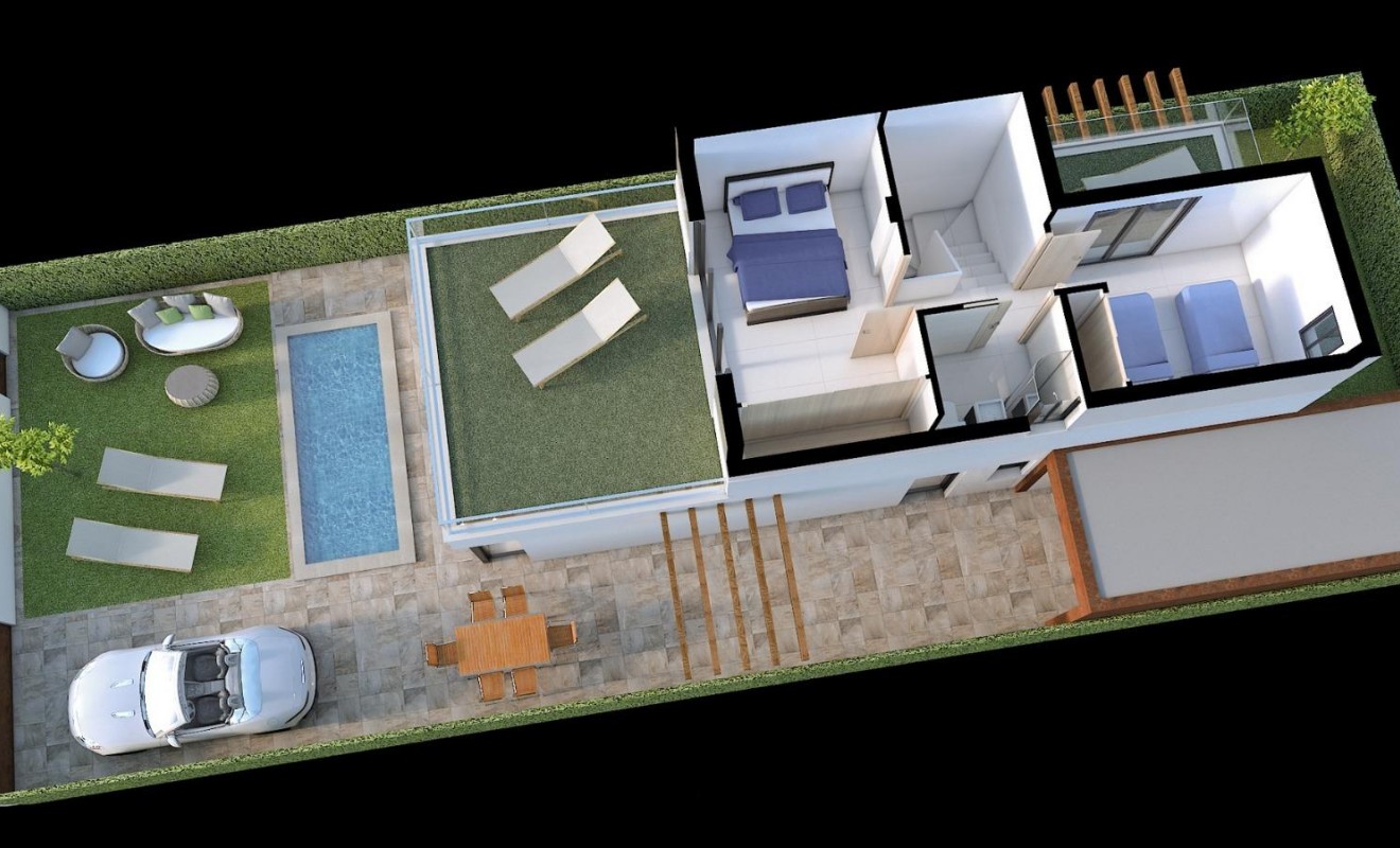 Nieuwbouw woningen - Villa - Los Alcázares - Torre del Rame