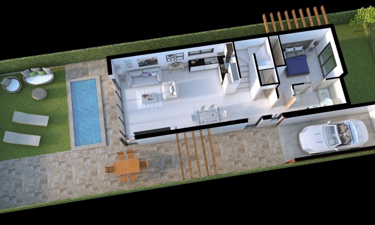 Nieuwbouw woningen - Villa - Los Alcázares - Torre del Rame