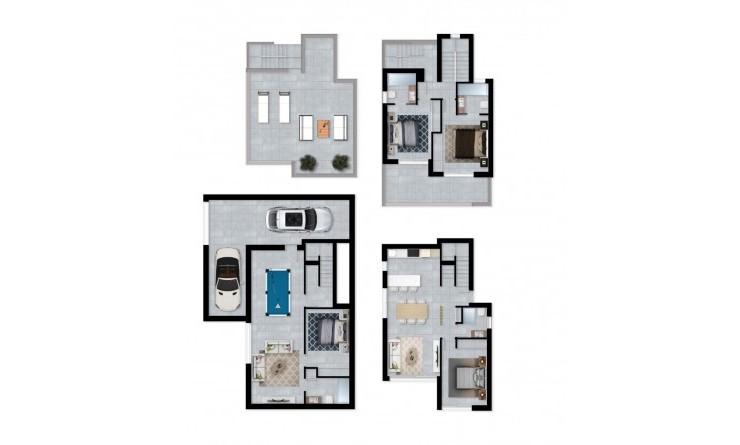 Nouvelle construction - Villa - La Nucía - Urb. Don Mar