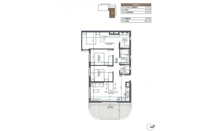 Nieuwbouw woningen - Appartement - Guardamar del Segura - Camino del Puerto