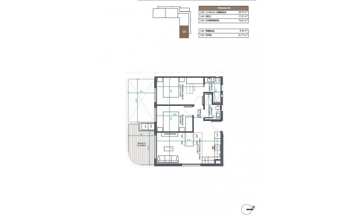 Nieuwbouw woningen - Appartement - Guardamar del Segura - Camino del Puerto