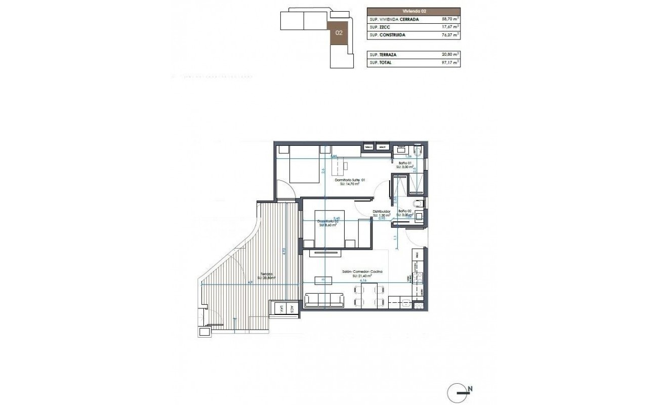 Nieuwbouw woningen - Appartement - Guardamar del Segura - Camino del Puerto