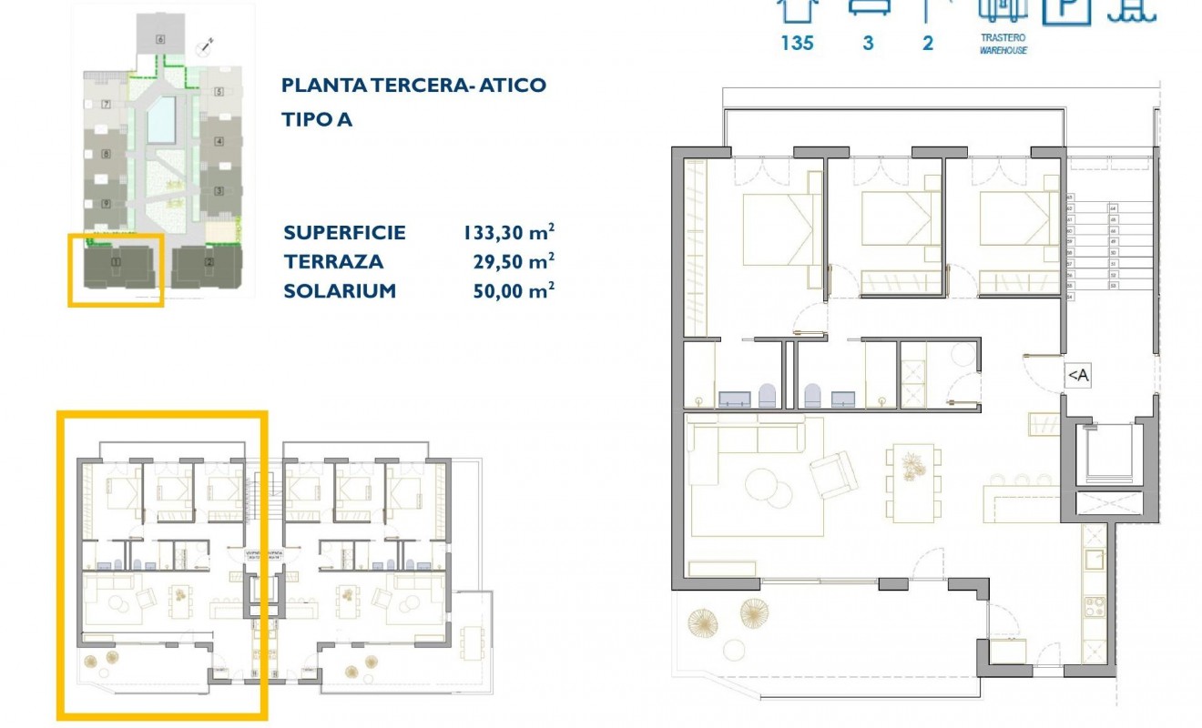 Nieuwbouw woningen - Penthouse - San Pedro del Pinatar - Pueblo