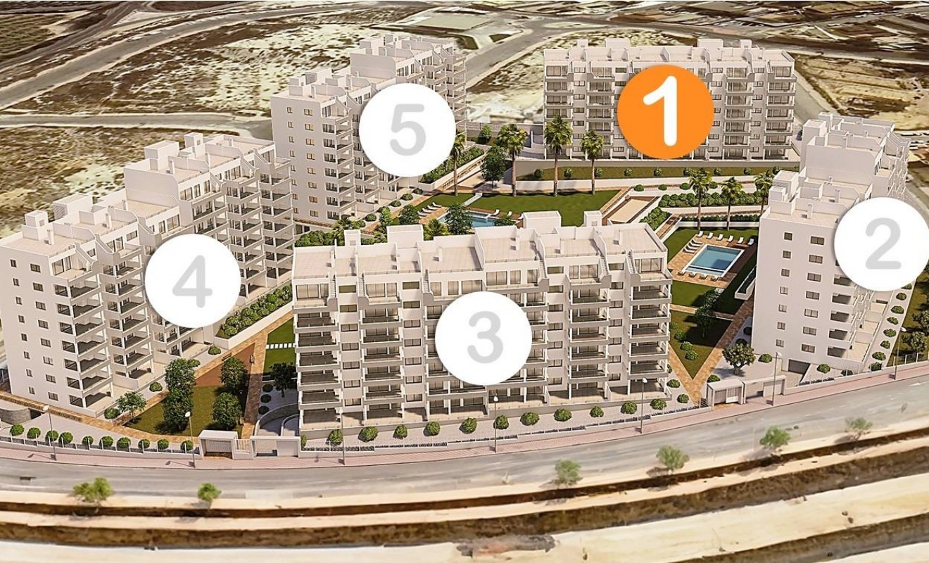 Nieuwbouw woningen - Appartement - San Miguel de Salinas - Pueblo