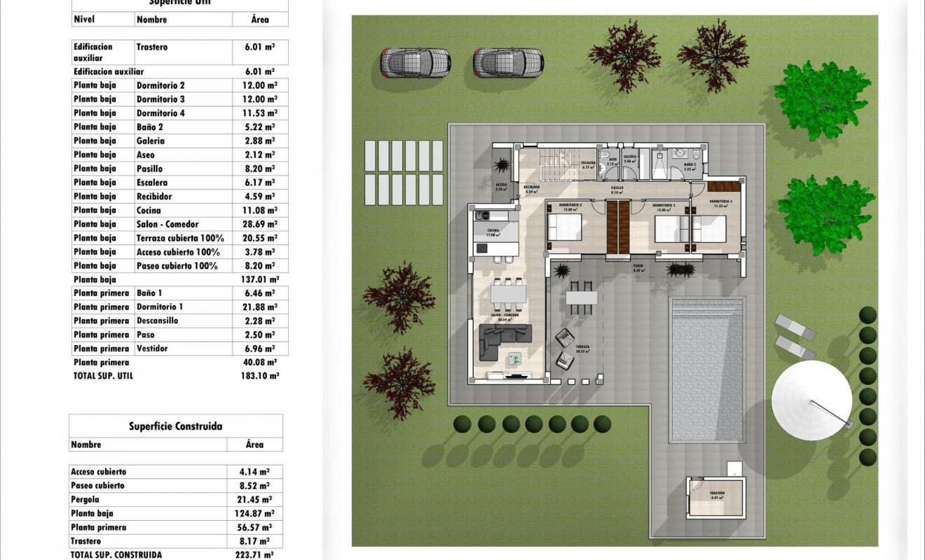 Nieuwbouw woningen - Villa - Aspe - Poligono 19