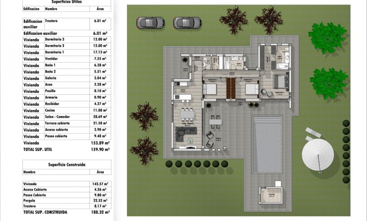 Nieuwbouw woningen - Villa - Aspe - Poligono 19