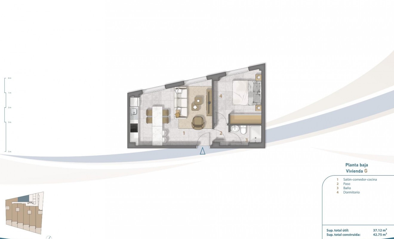 Nieuwbouw woningen - Appartement - San Pedro del Pinatar - Playa Villananitos