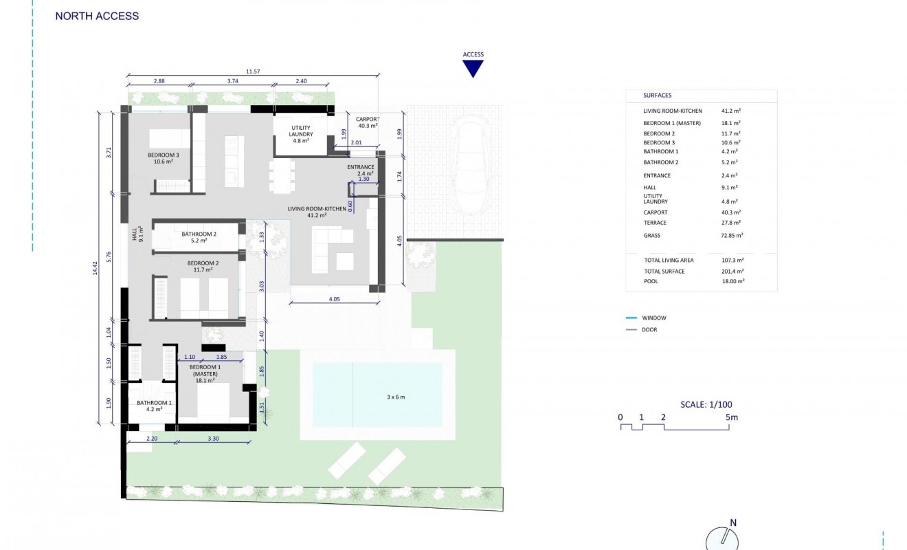 Nieuwbouw woningen - Villa - BAÑOS Y MENDIGO - Altaona Golf