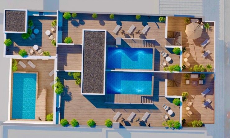 Nieuwbouw woningen - Penthouse - Torrevieja - Centro