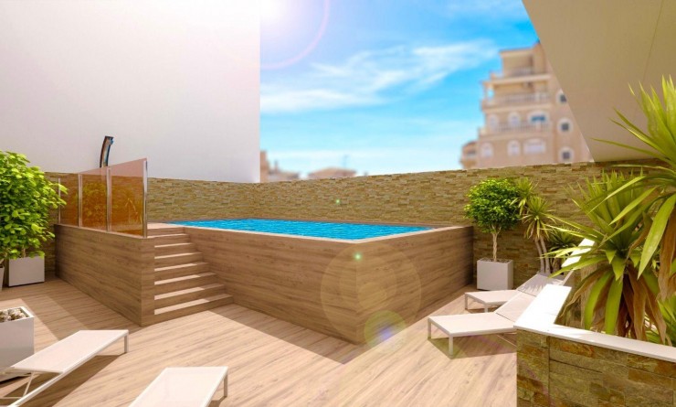Nieuwbouw woningen - Penthouse - Torrevieja - Centro