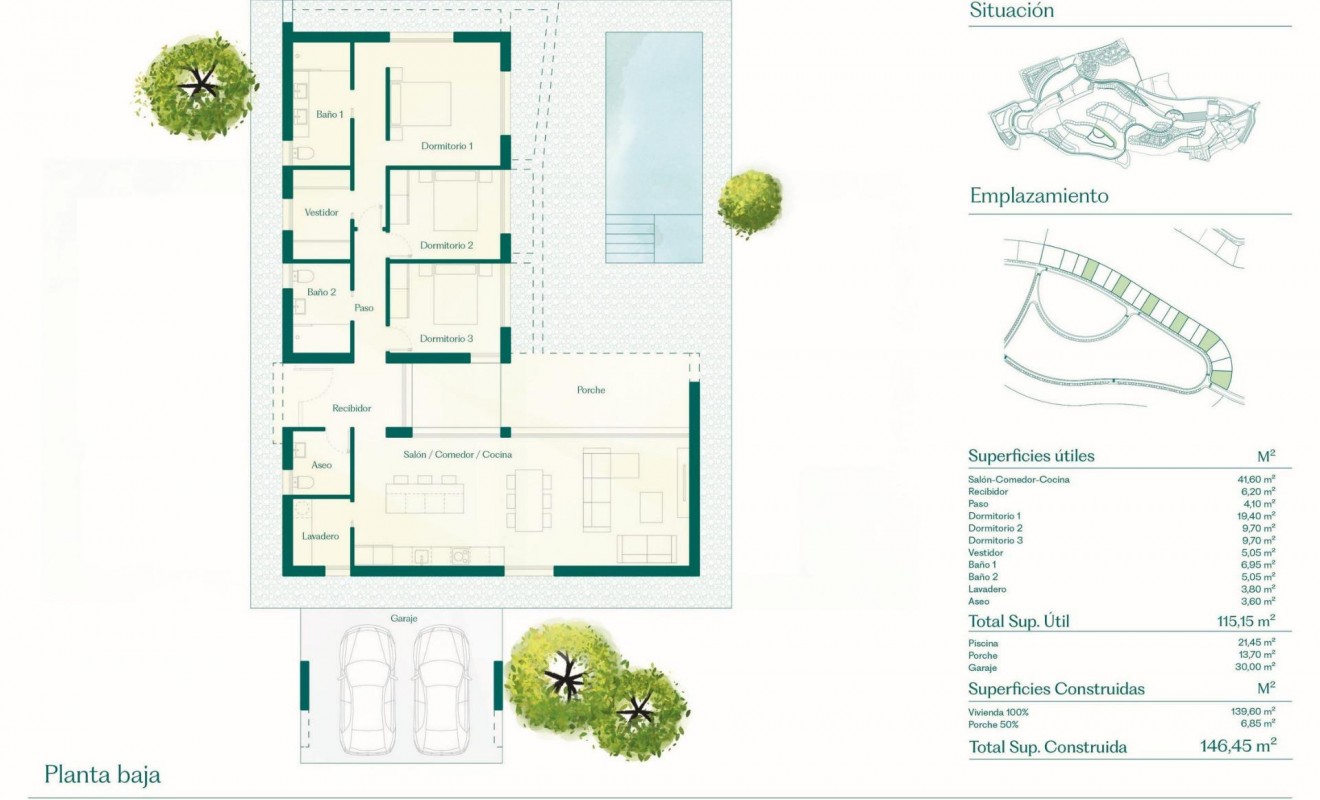 Nouvelle construction - Villa - Fuente Álamo - Hacienda del Alamo