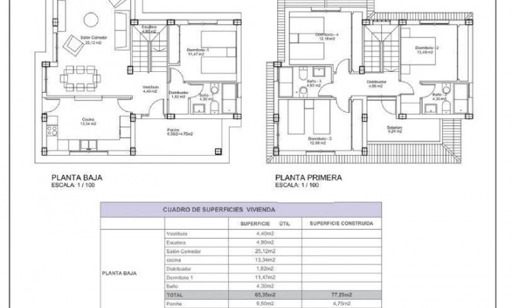 Nieuwbouw woningen - Villa - Lorca - Purias