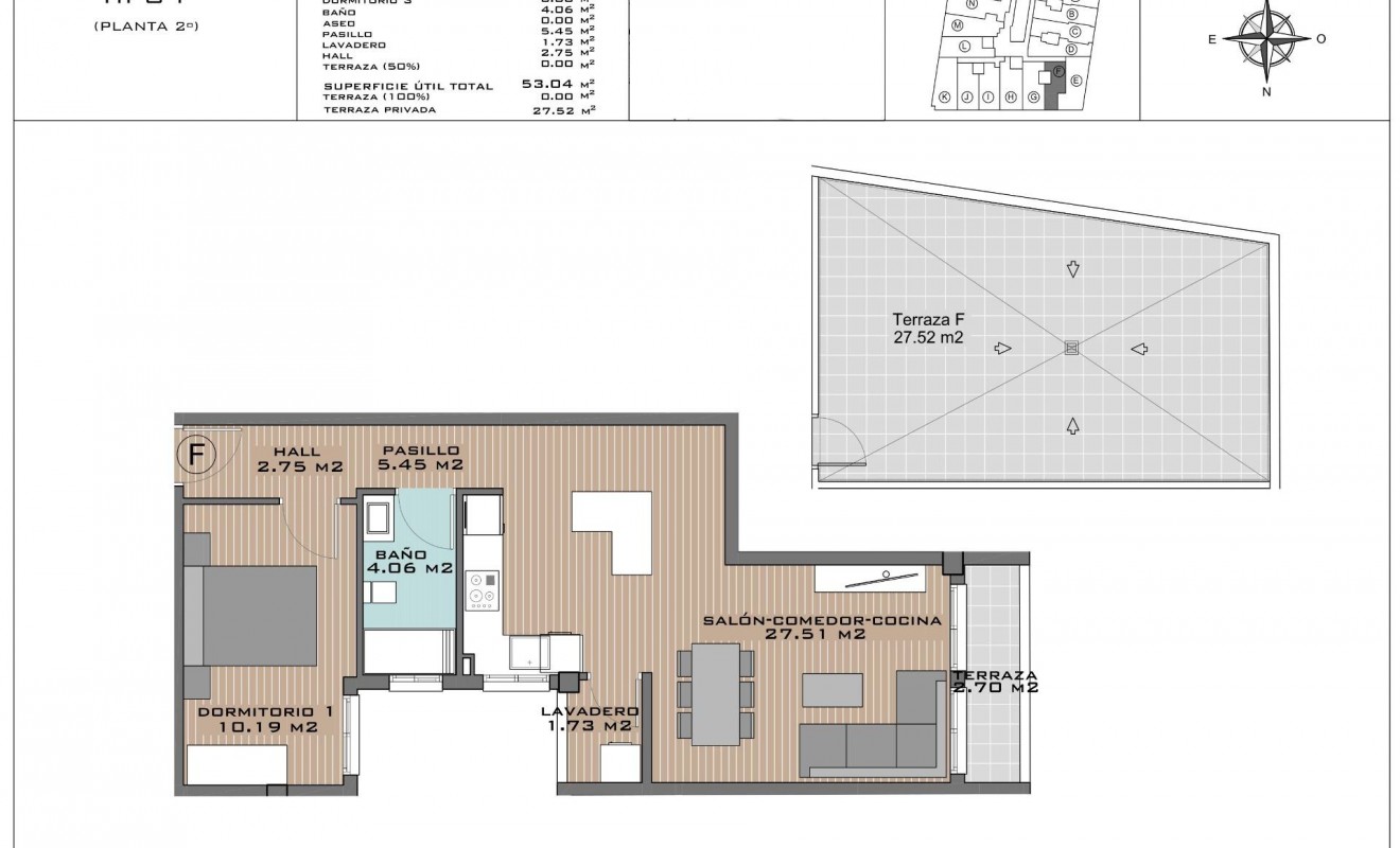 Nieuwbouw woningen - Penthouse - Algorfa - Pueblo