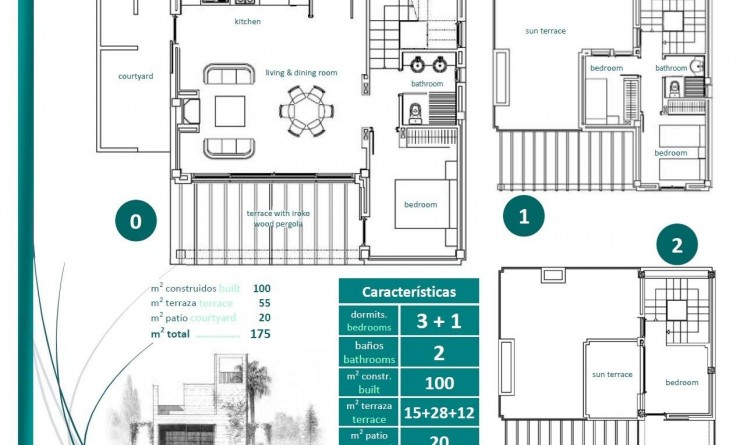 Nieuwbouw woningen - Villa - Sucina - Peraleja Golf