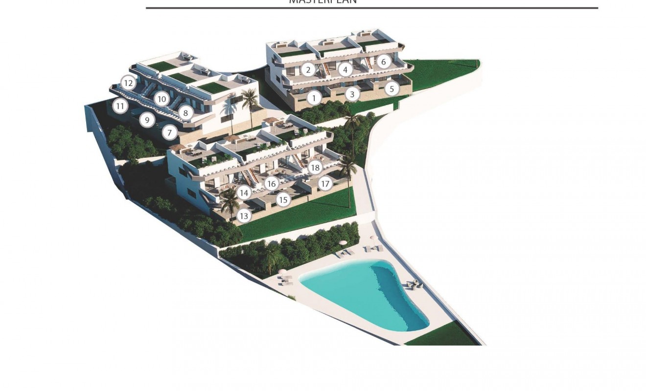 New Build - Bungalow - Finestrat - Balcon de finestrat