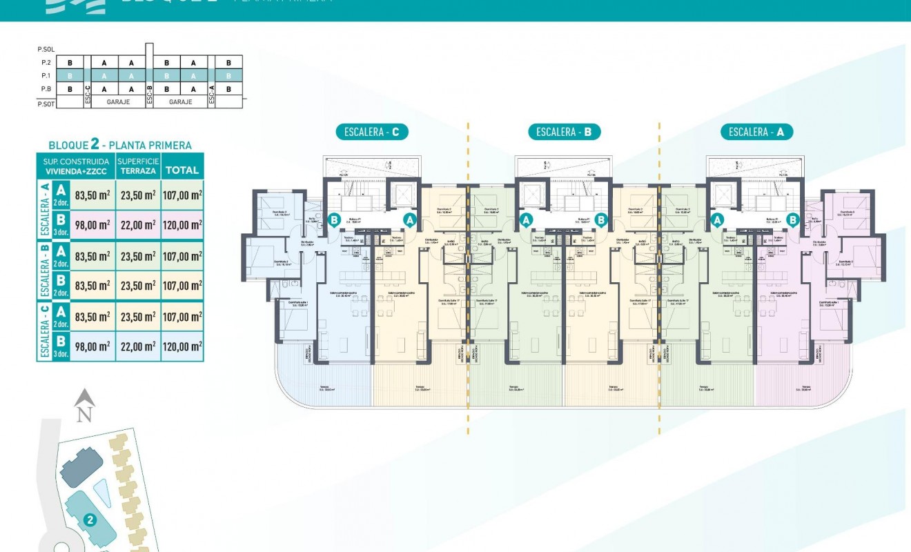 Nieuwbouw woningen - Appartement - Los Alcázares - Serena Golf