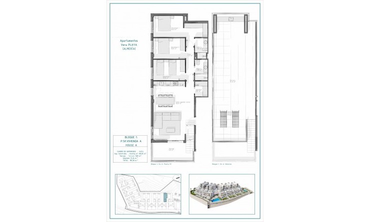 Nieuwbouw woningen - Penthouse - Vera - Pueblo Salinas