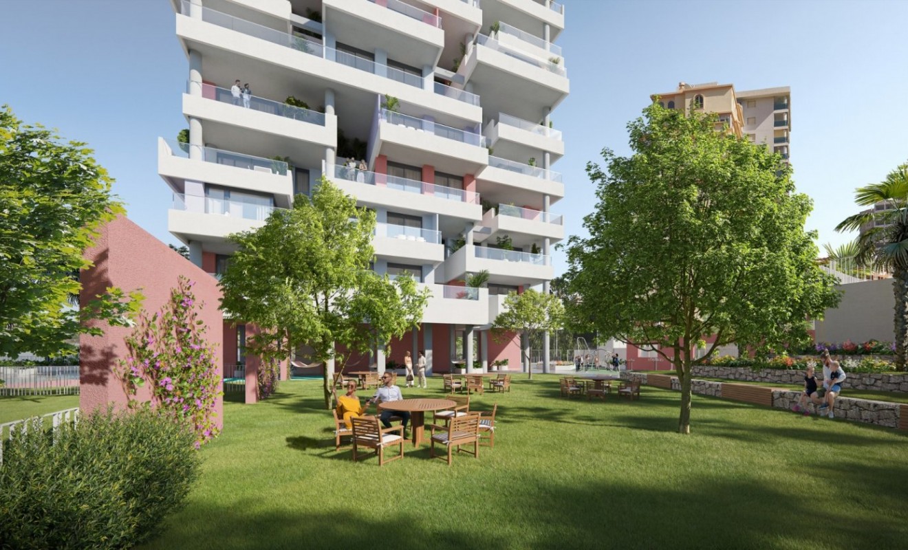 Nieuwbouw woningen - Appartement - Calpe - Playa del Bol