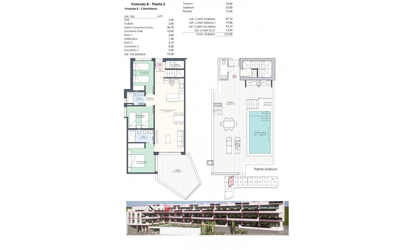 Nieuwbouw woningen - Penthouse - Benijofar - Pueblo