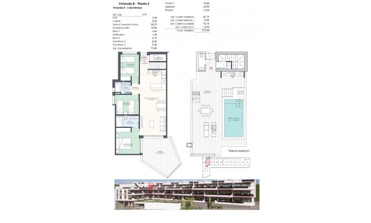 Nieuwbouw woningen - Penthouse - Benijofar - Pueblo
