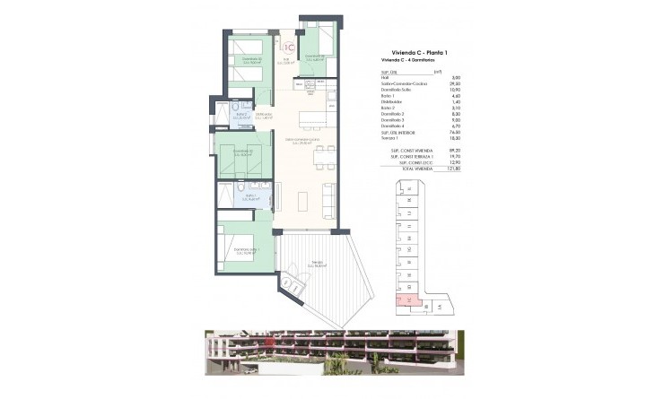 Nieuwbouw woningen - Appartement - Benijofar - Pueblo