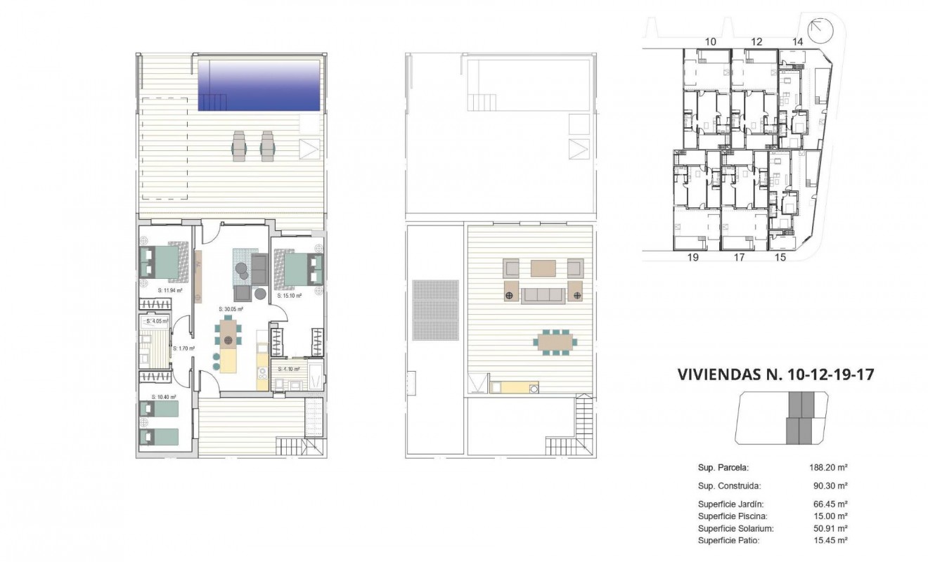 Nieuwbouw woningen - Town House - Torre Pacheco - Roldán