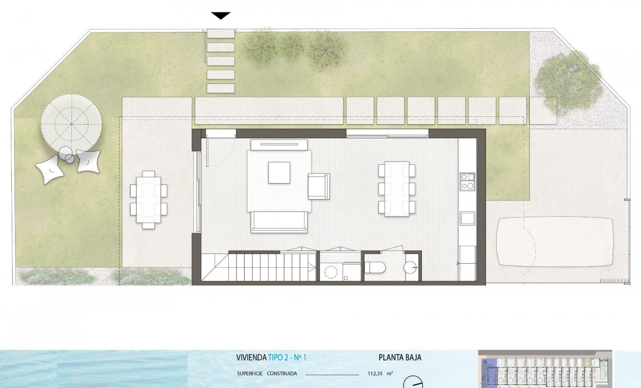 Nieuwbouw woningen - Villa - Pilar de la Horadada - pueblo