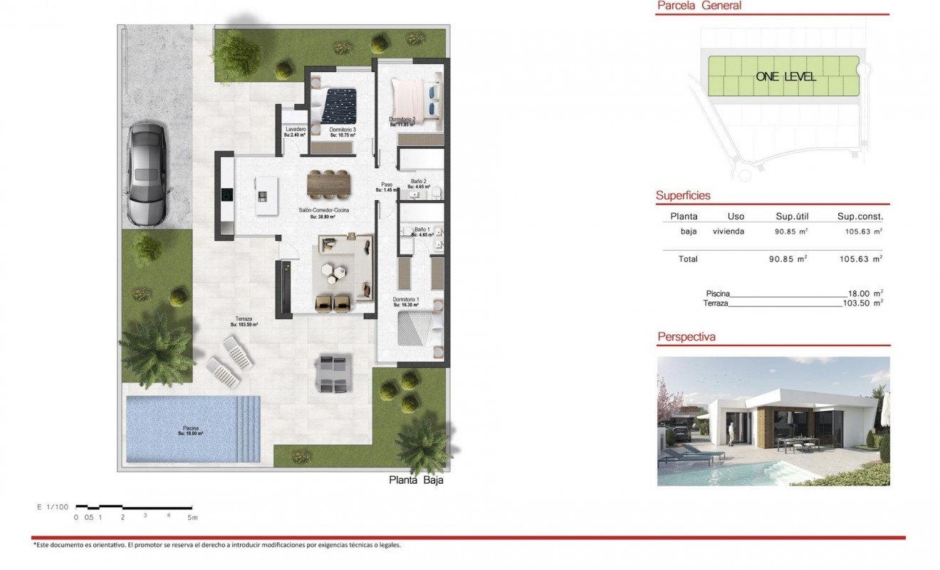 Nieuwbouw woningen - Villa - BAÑOS Y MENDIGO - Altaona Golf